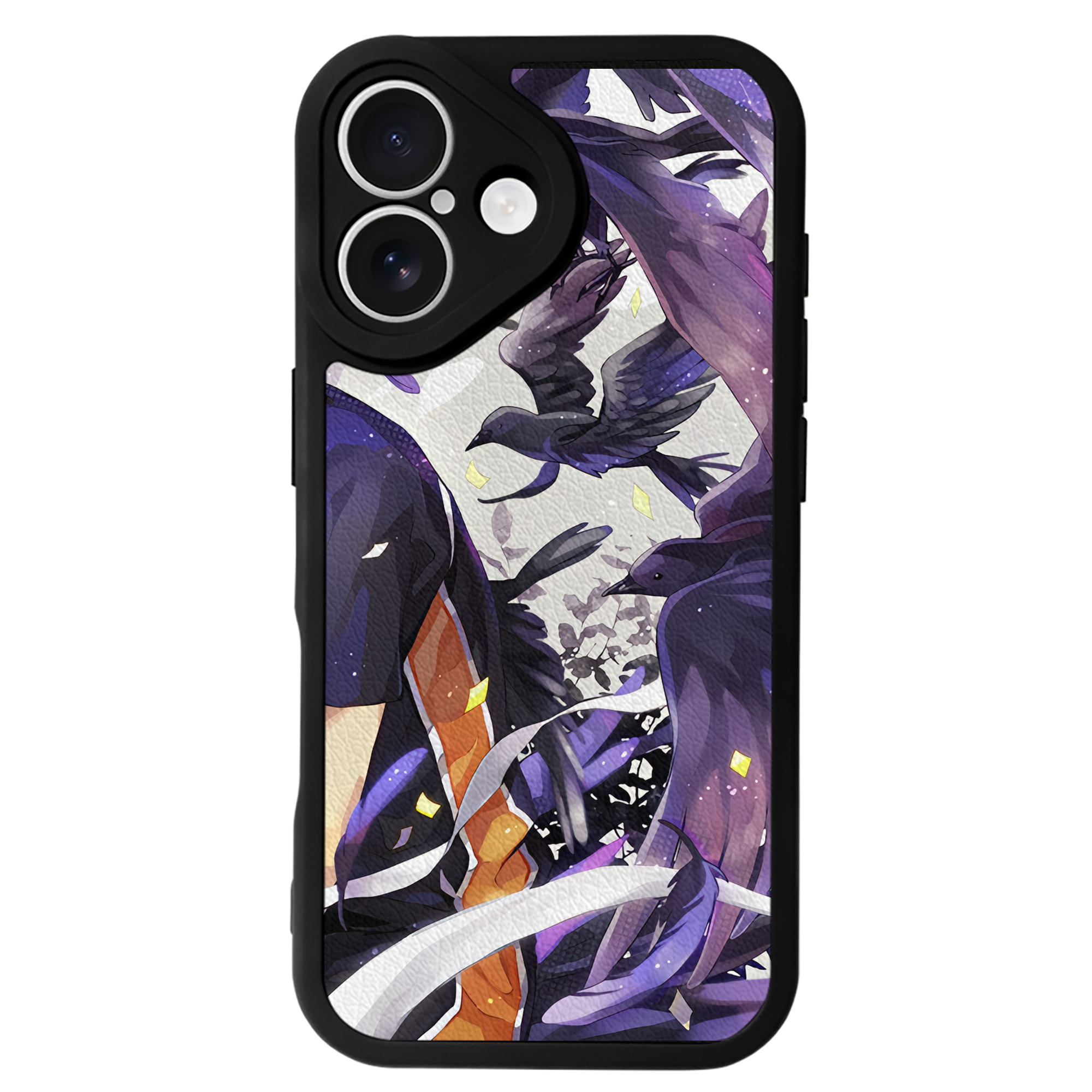 （画像用） ハイキュー!! Haikyu!! 【iPhone 16シリーズ対応】シリコンスマホケース（レザー調） 材質：シリコン